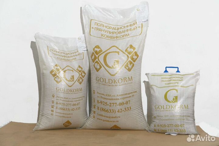 Комбикорм gold korm