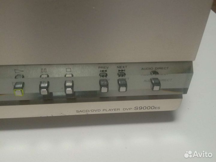 CD/DVD проигрыватель sony DVP-S9000ES