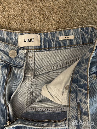 Джинсы lime mom 36