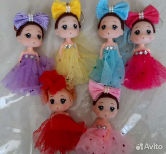 Игрушки мягкие маленькие