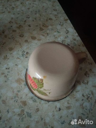 Эмалированная кружка СССР