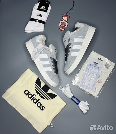 Кроссовки мужские Adidas campus 00s зимние