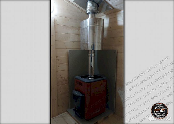 Мобильная баня 2.3х4.6м с доставкой