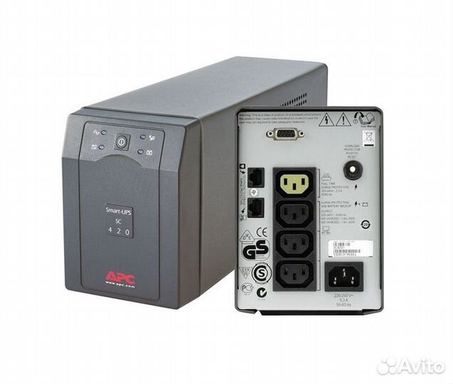 Ибп 420VA SMART APC защита телефонной линии/RJ-45
