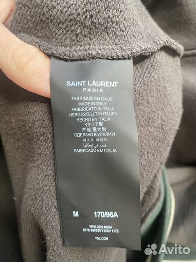 Saint laurent худи varsity logo M