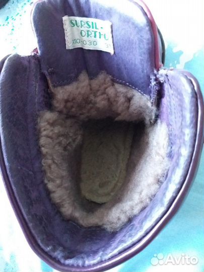 Полусопожки зимние на девочку р 31