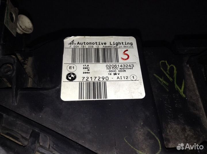 Фара правая BMW X3 F25 2013 7217290