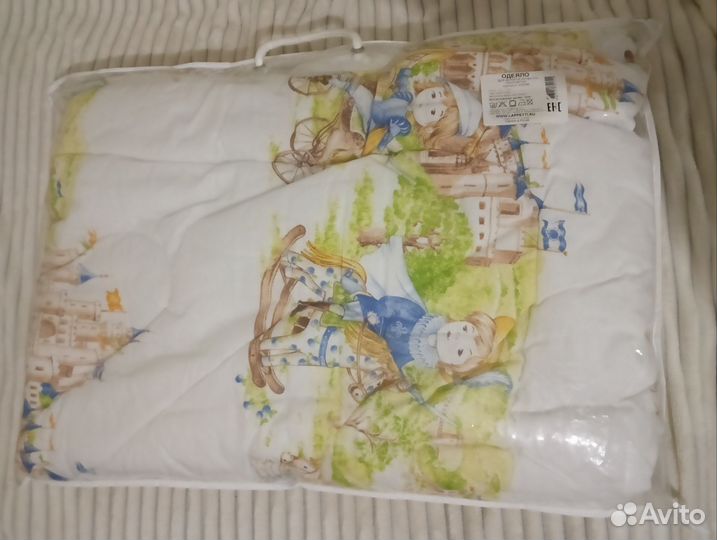 Детское одеяло новое 140 110