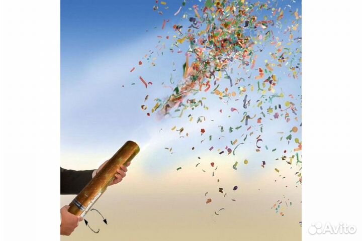 Цветной дым, хлопушки, фонтаны в торт, бенгальские