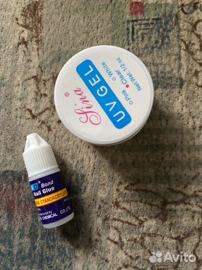 Уф гель для наращивания lina и клей для ногтей