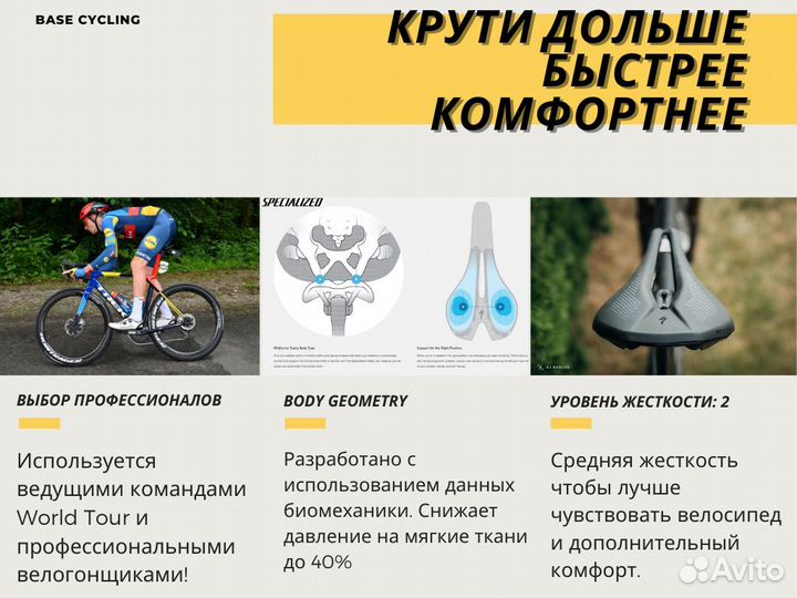 Топовое Седло Specialized Power Comp 155мм