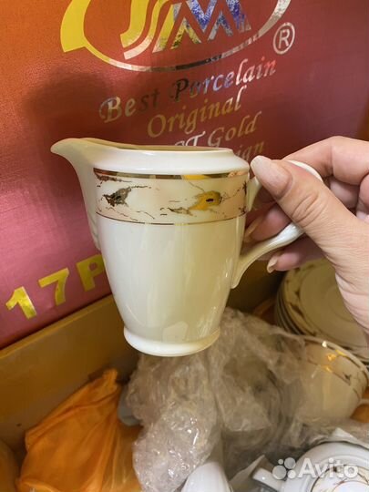 Чайный сервиз фарфор чешский