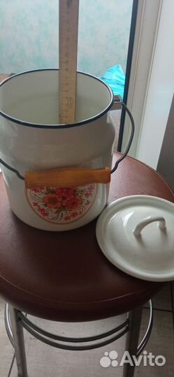 Бидон эмалированный СССР