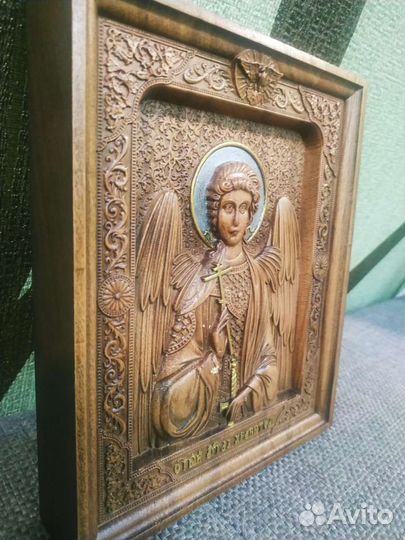 Икона резная 