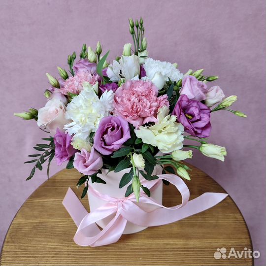 Цветы в коробке 181