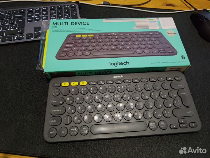 Клавиатура беспроводная logitech k380