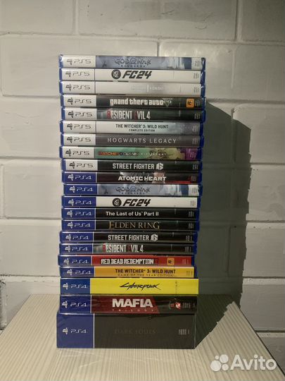 Новый Cyberpunk 2077 PS4/PS5 запечатанный