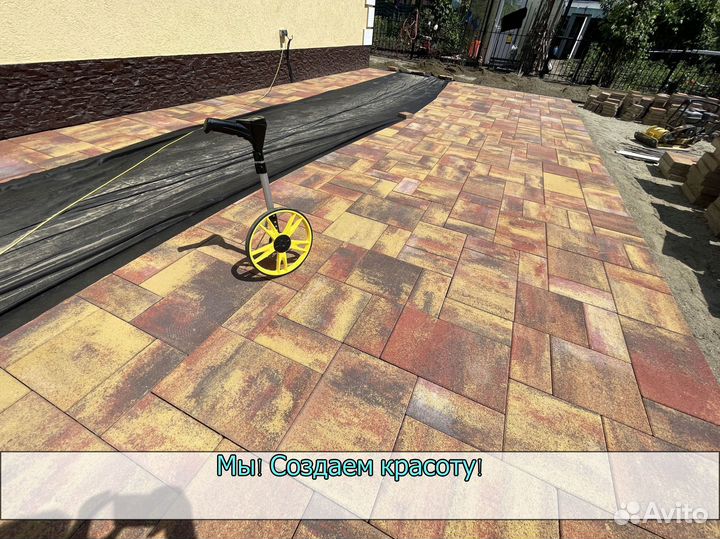 Тротуарная плитка с доставкой от 100м2