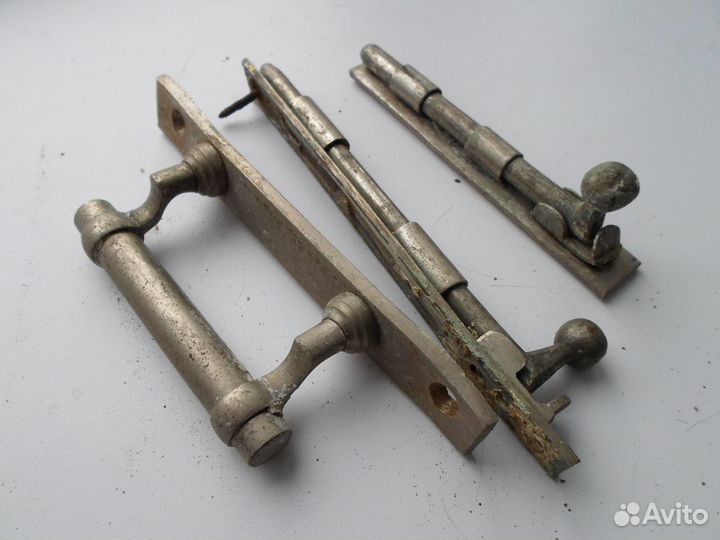 Винтажные шпингалеты и ручка