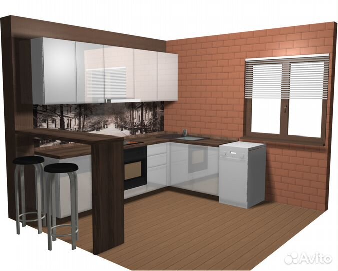 Кухня. Шкаф-купе. Мебель на заказ. Сборка