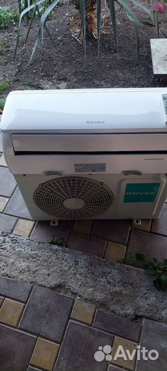 Сплит система rovex 9ка до 27кв м/состояние новой