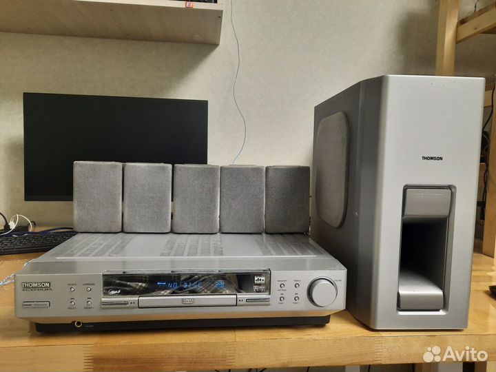 Ресивер усилитель 5.1 thomson DPL910