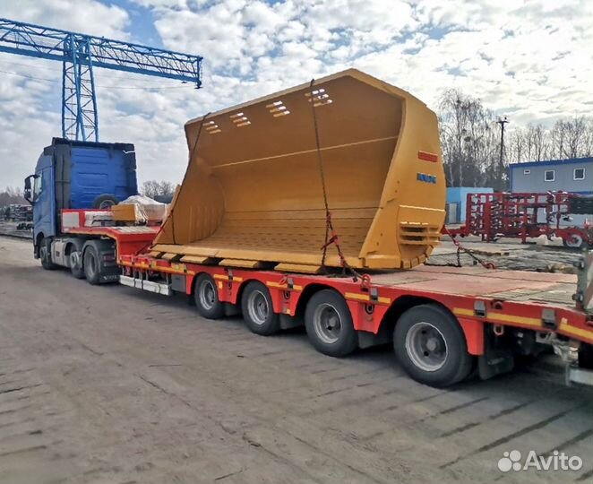 Перевозка негабаритных грузов, аренда трала