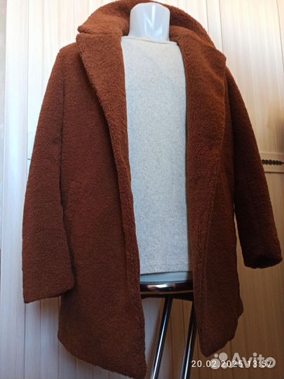 Пальто Чебурашка Тедди 50