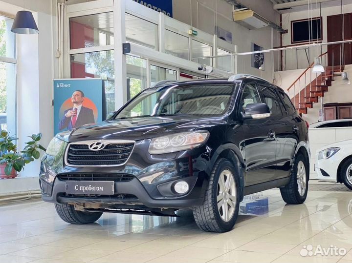 Hyundai Santa Fe 2.2 AT, 2010, 167 000 км