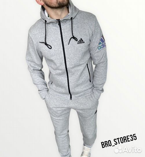 Спортивный костюм Adidas (белый)