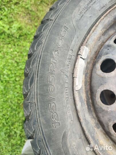 Резина sava r 14 зимние шипы