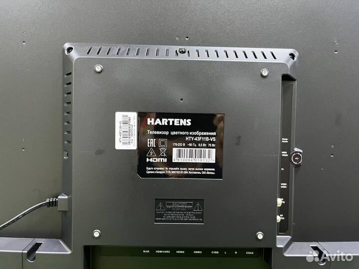 Телевизор Hartens HTY-43F11B-VS 43