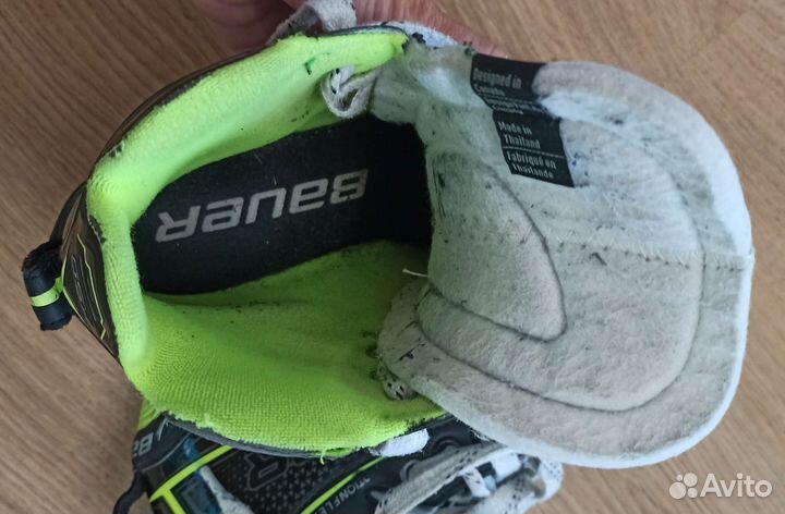 Хоккейные коньки bauer вратарские