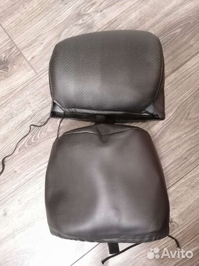 Чехлы для подголовников kia rio 3 (экокожа)