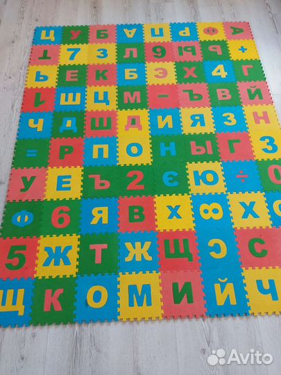 Детский коврик пазл