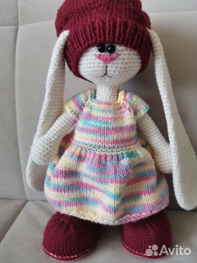 Зайка ручная работа