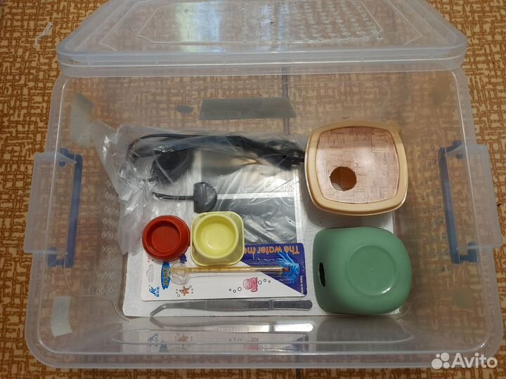 Набор для содержания змеи, эублефара (термоковрик)