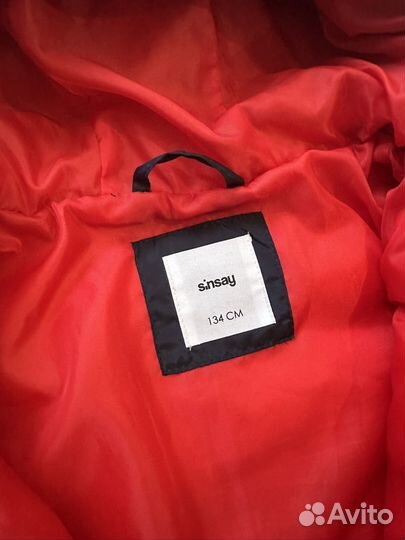 Куртка демисезонная на мальчика 128 134