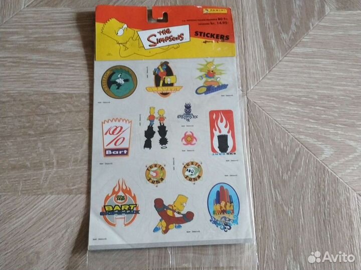 Наклейки Симпсоны
