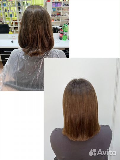 Кератиновое выпрямление, ботокс