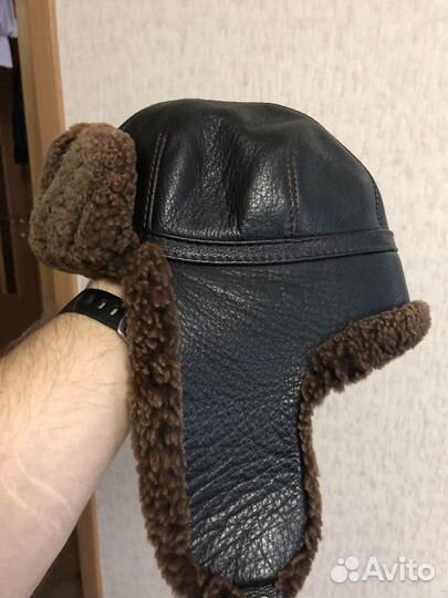 Мужская зимняя шапка 56
