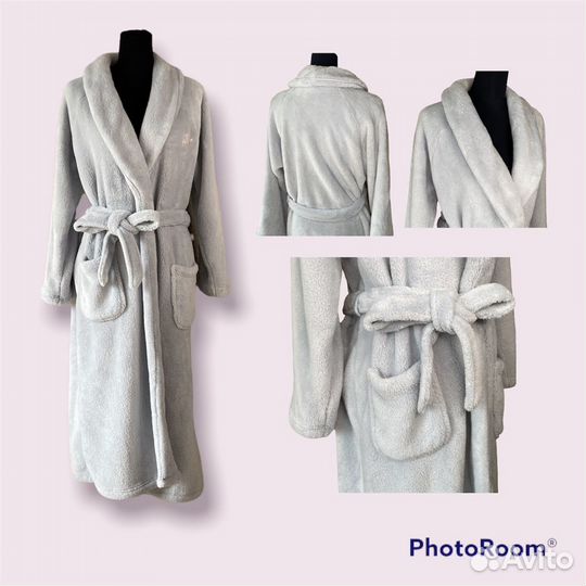 Халат плюшевый 46 48 Victoria Secret