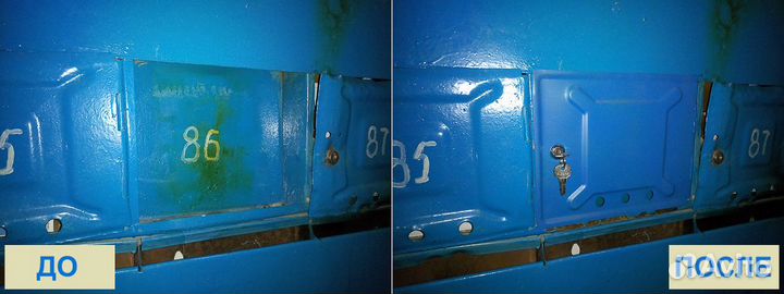 Ремонт почтовых ящиков. Замена дверцы