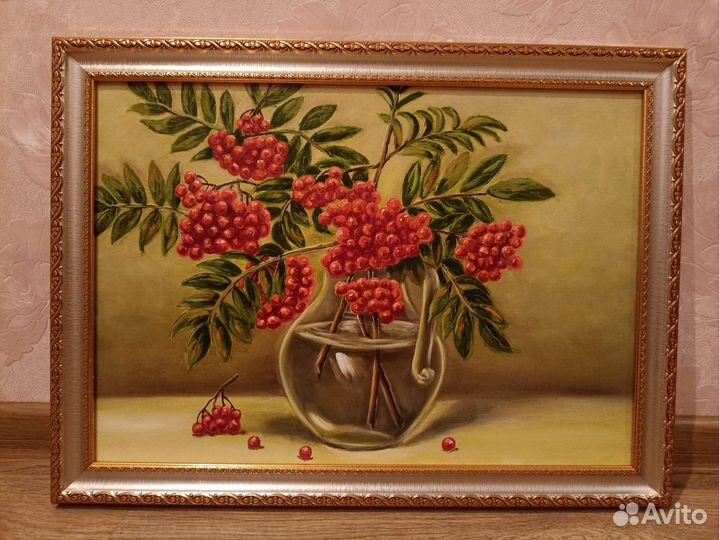 Картина маслом на холсте натюрморт