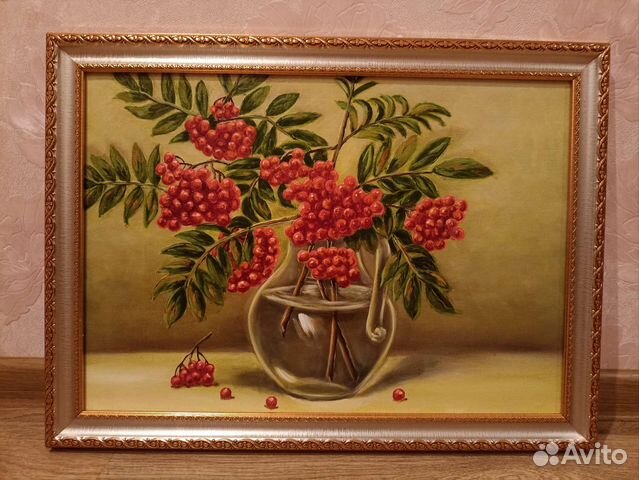Картина маслом на холсте натюрморт