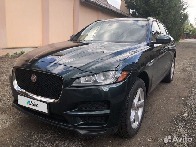 Jaguar F-Pace 2.0 AT, 2017, 116 800 км