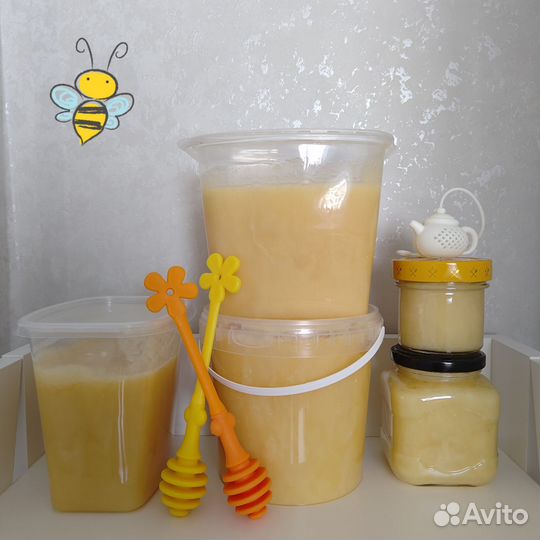 Мёд домашний цветочный