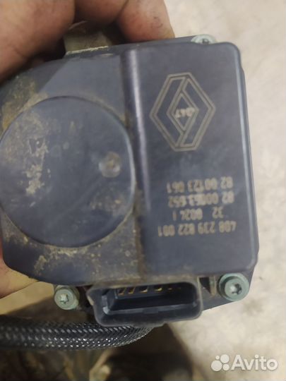 Дроссель Е газ. Рено дастер 2 лит