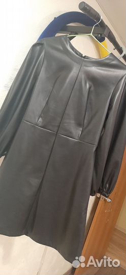 Кожаное платье