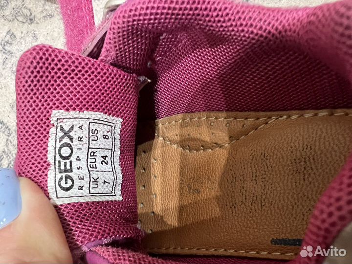 Кроссовки geox 24